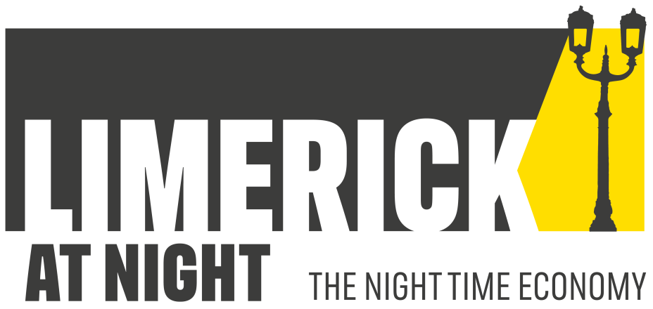 The Limerick at Night logo. The tagline reads "The Night Time Economy".